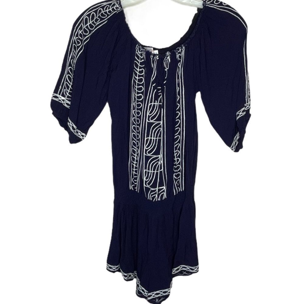 WHOIAM Shorts‎ Romper Blue